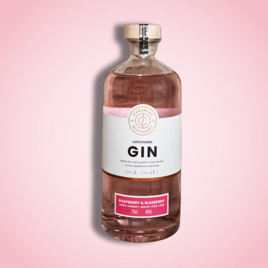 Capesthorne Raspberry & Blueberry Gin