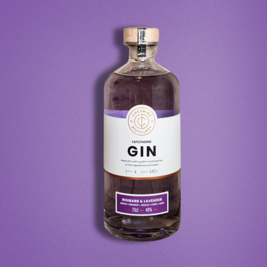 Capesthorne Rhubarb & Lavender Gin