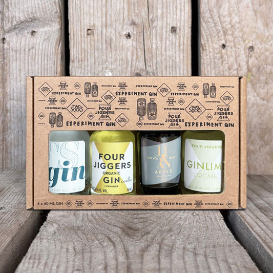 Miniature Gin Gaveæske